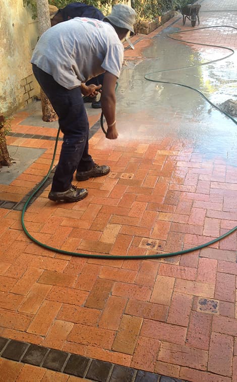 Paving Cleaning Service